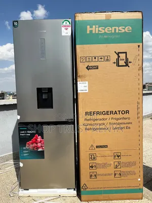 Hisense 292L 286dr Bottom Freezer NoFrost Fridge With Water Dispenser