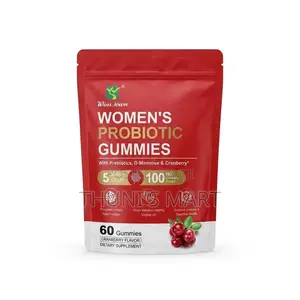 Women's Probiotics Cranberry Gummies 5 Billion CFUs (60)