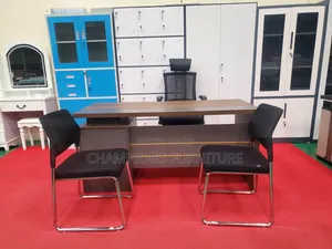 1.4M Desk+Office Chair+Visitors Chair