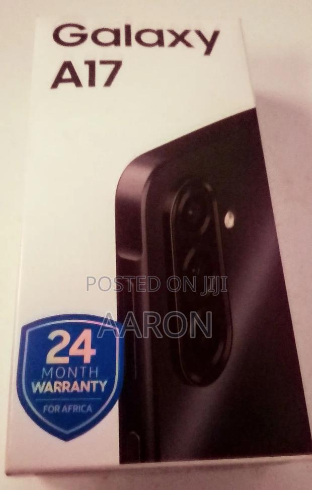 New Samsung Galaxy A17 128 GB Black - main view