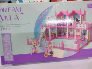 Classy Children Doll House With a Set Up