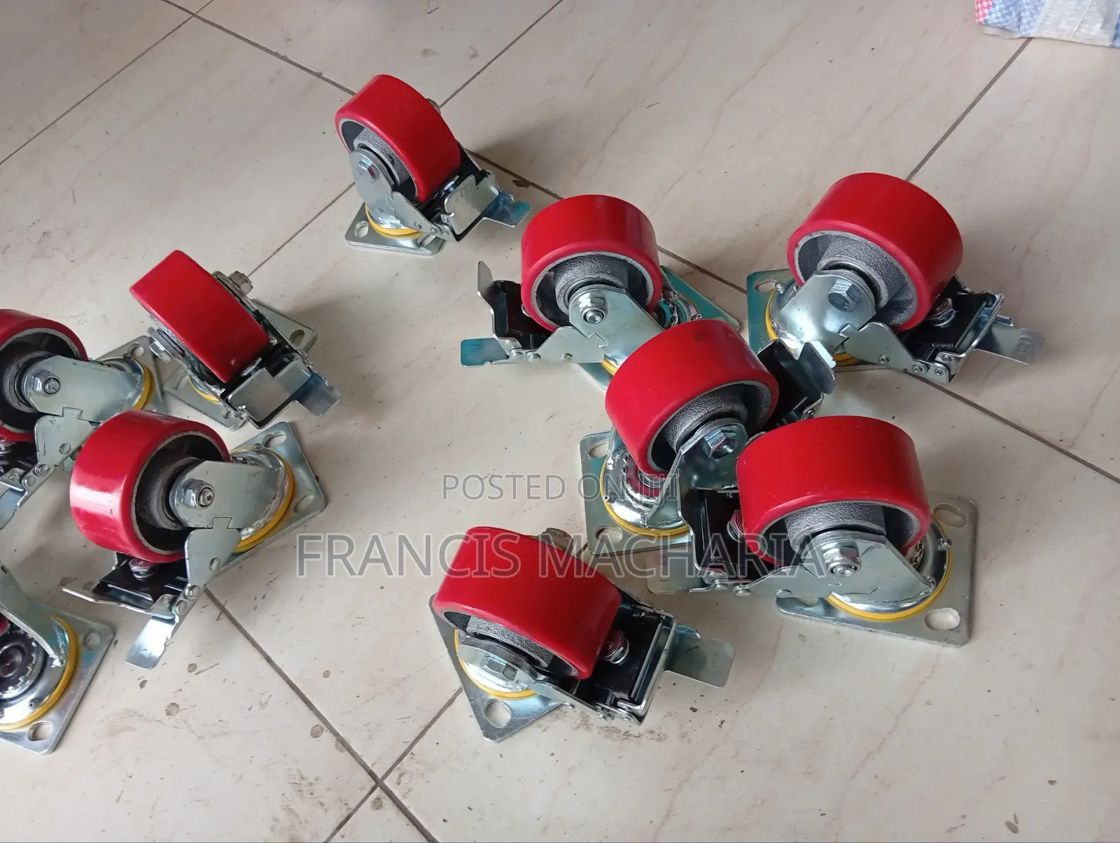 3" Trolley Caster Wheels