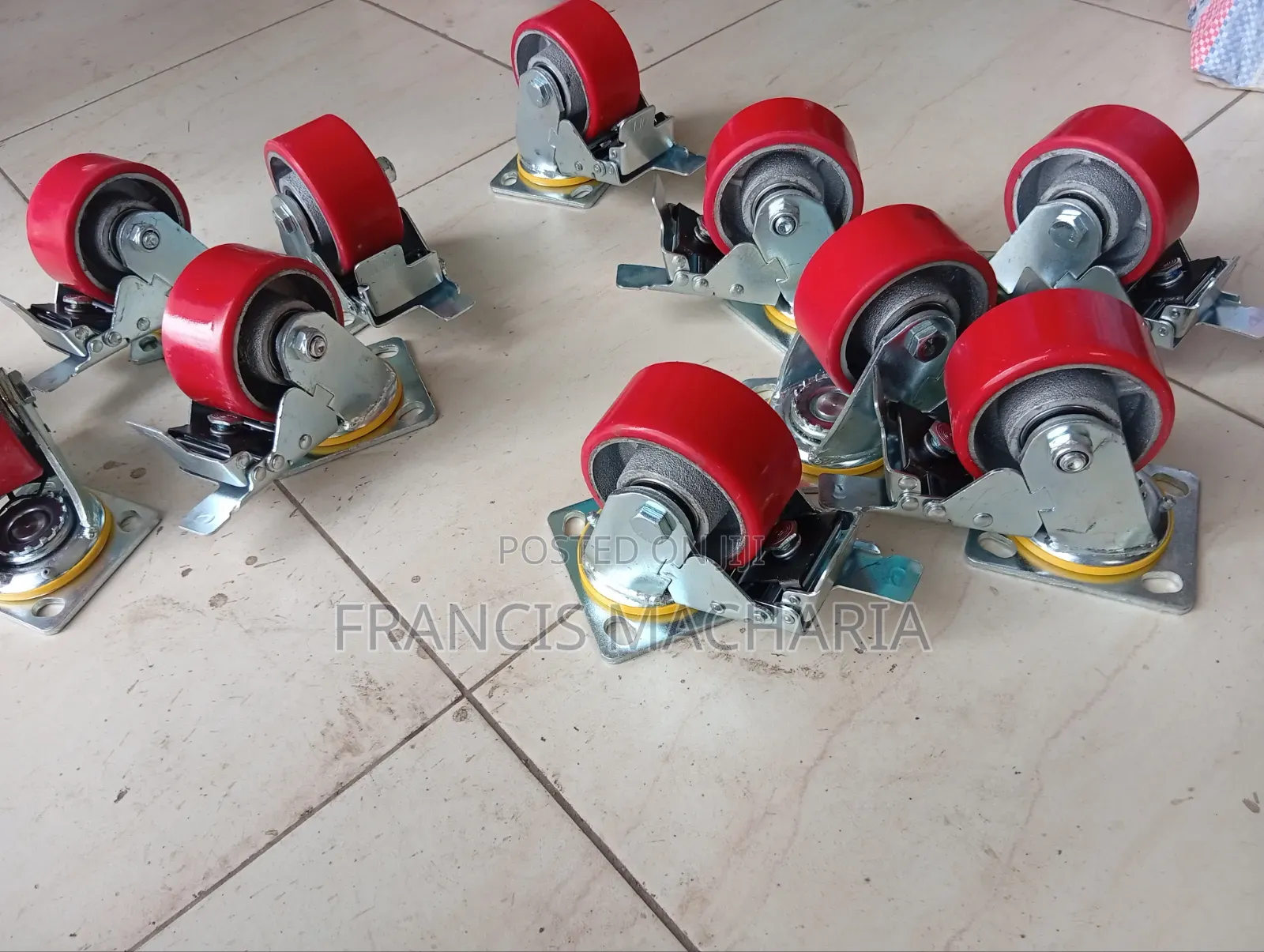 3" Trolley Caster Wheels