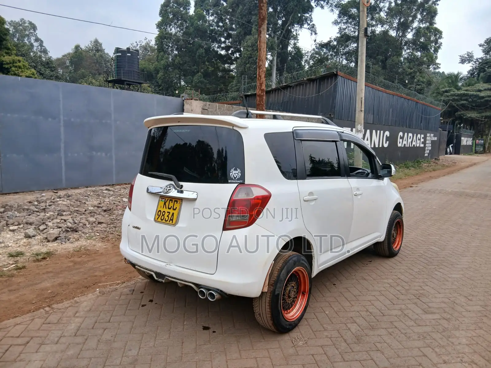 Toyota Ractis 2007 White