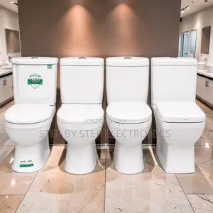 Luxury White Toilet Bowl Collection for Residential and Commercial Use