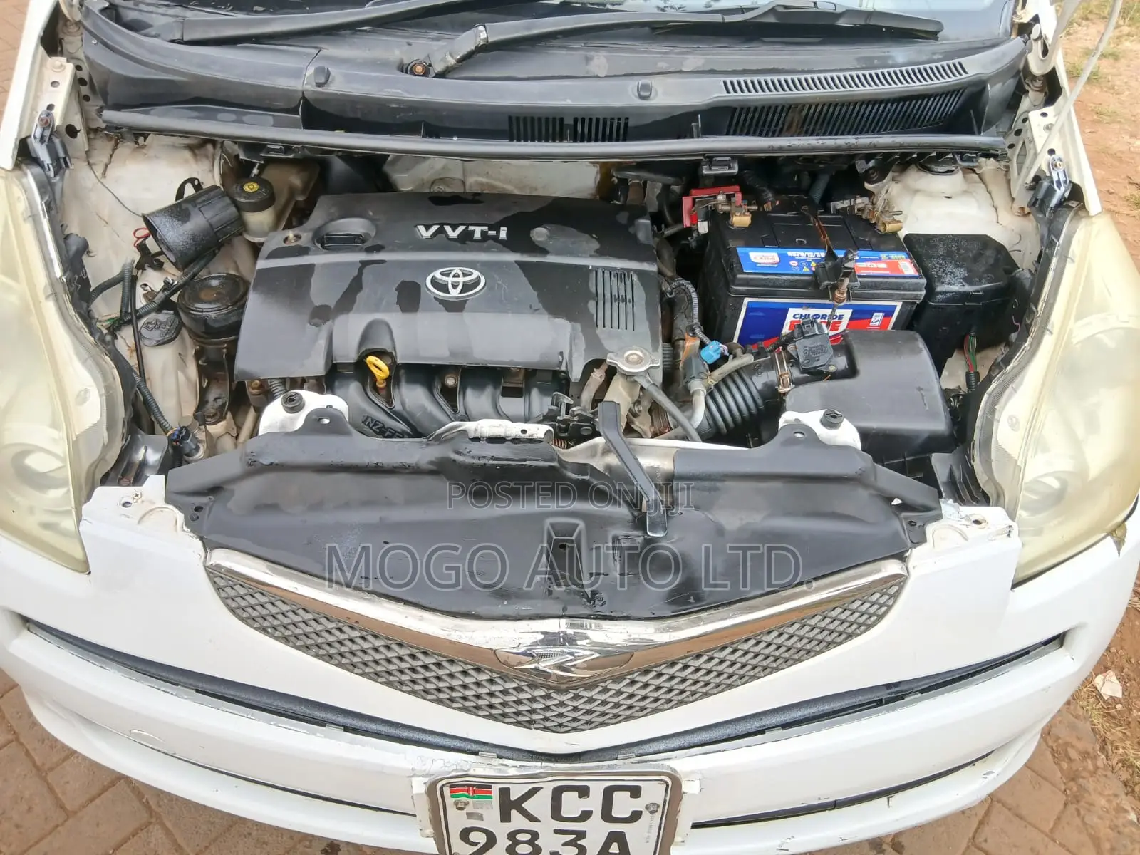 Toyota Ractis 2007 White