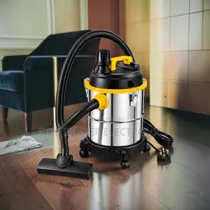 Easy Mobility Wet Dry Vacuum Cleaner With Stainless Steel Tank
