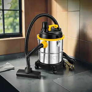 Long Cable Wet and Dry Vacuum Cleaner With Stainless Steel Tank