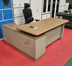 1.8M Executive Light Brown Desk