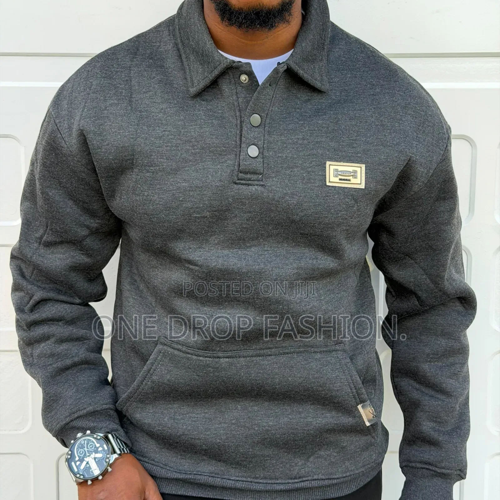 Half Button Men Sweaters