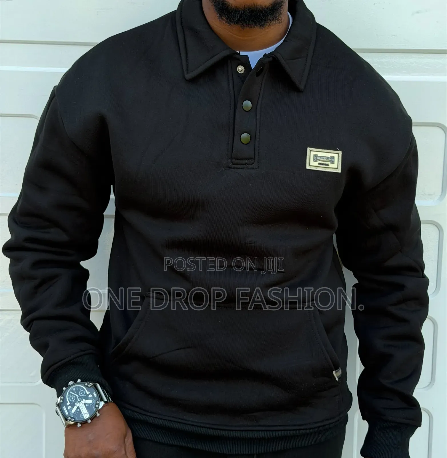 Half Button Men Sweaters