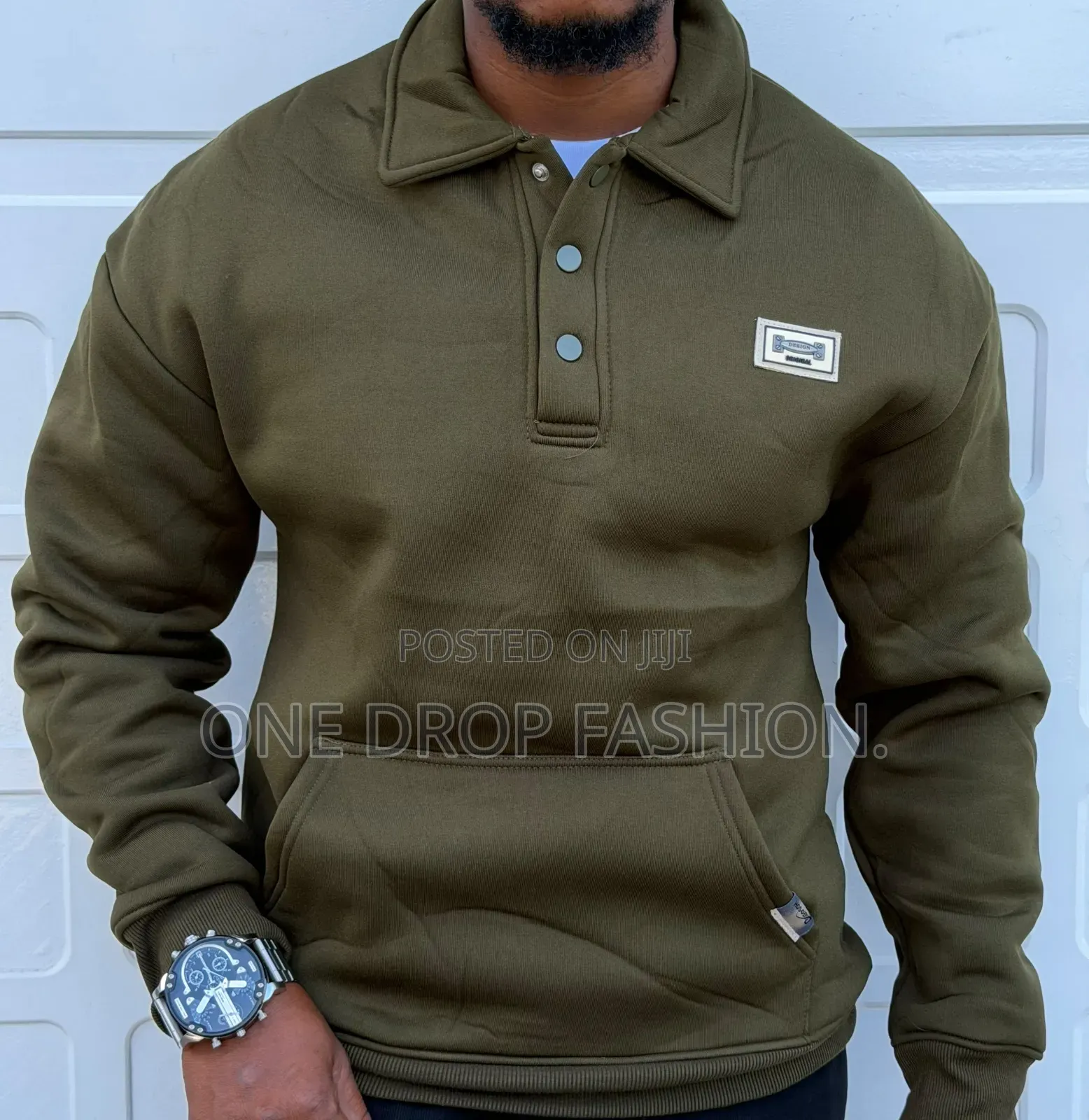 Half Button Men Sweaters