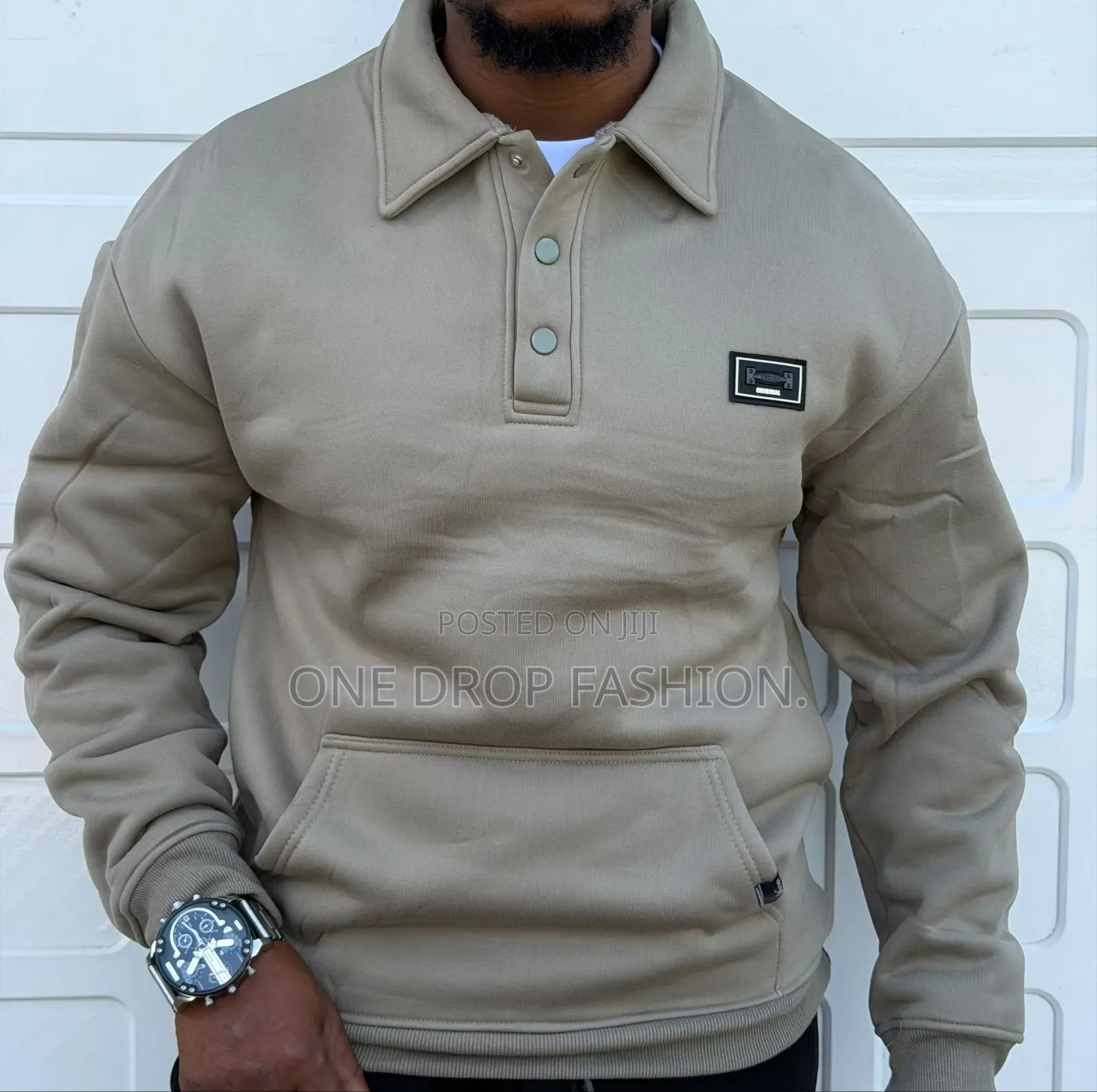 Half Button Men Sweaters