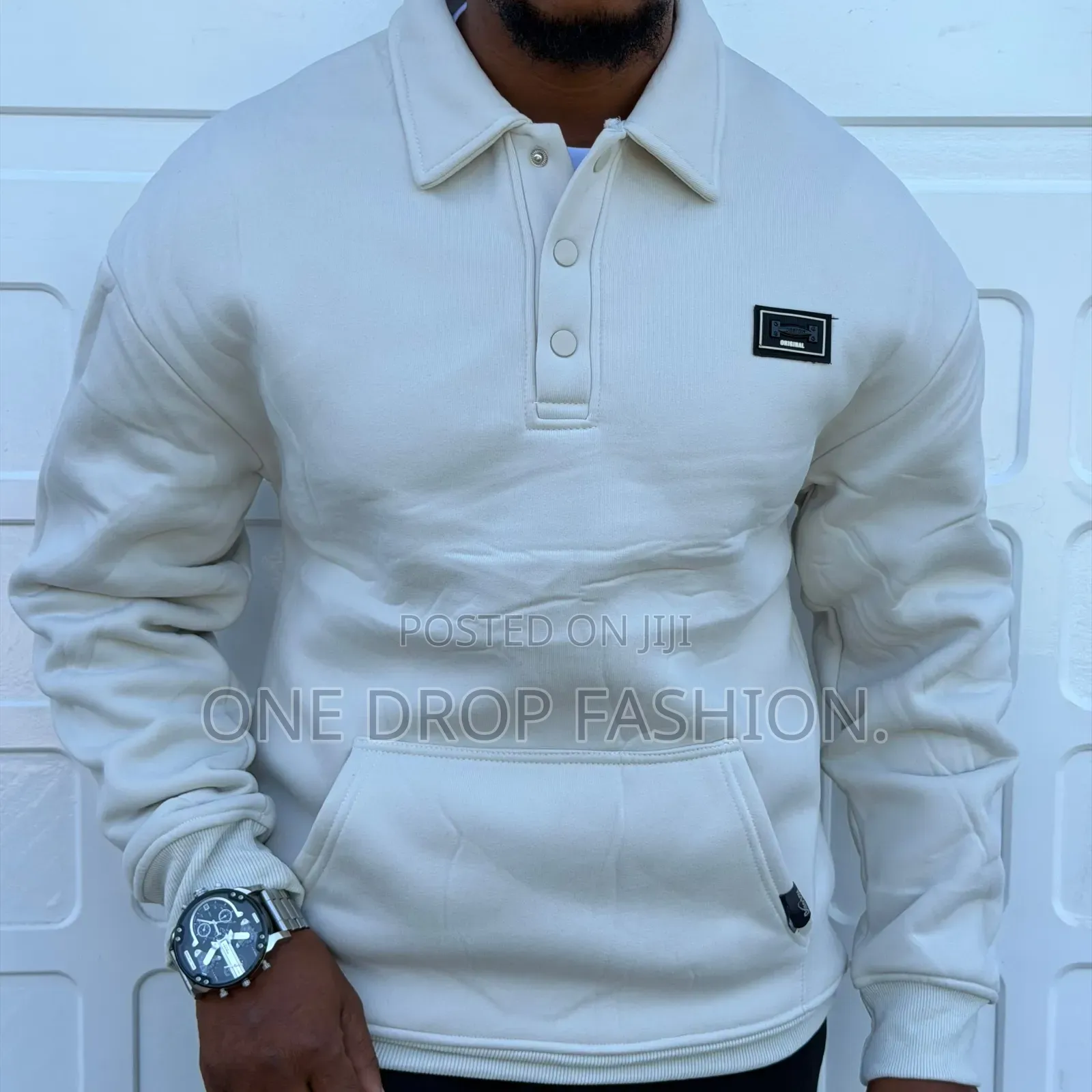 Half Button Men Sweaters