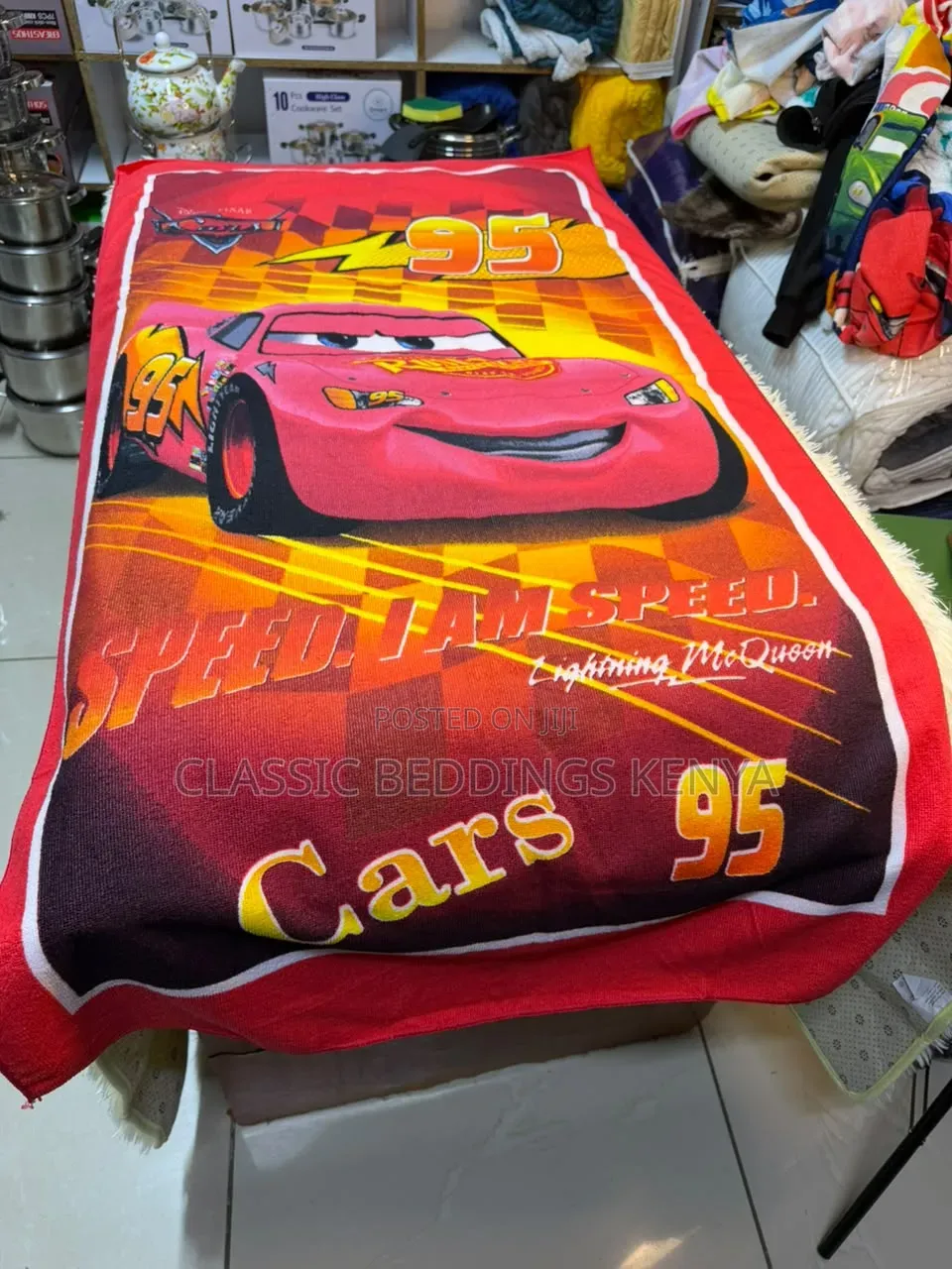 Cartoon Themed Kids Towel