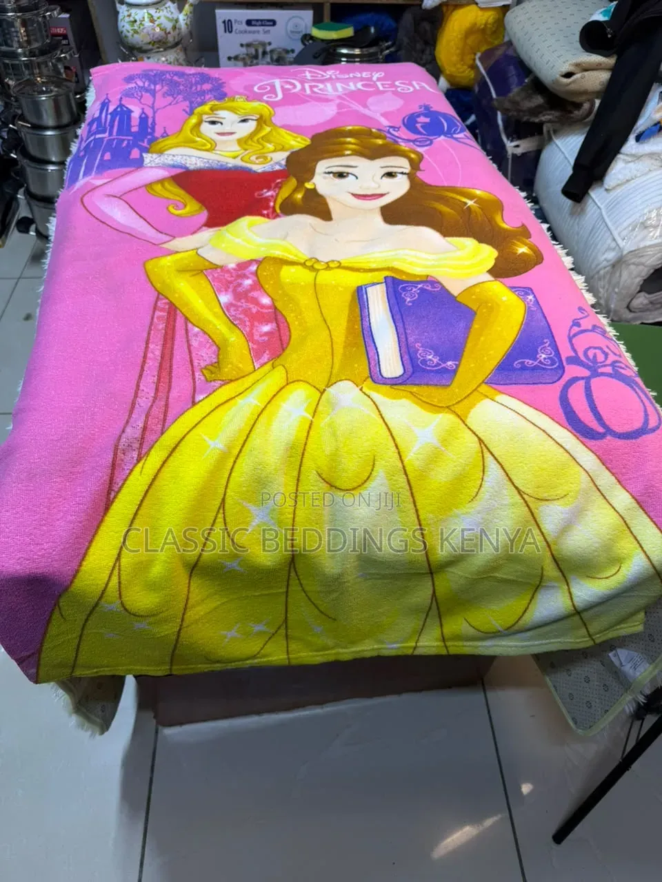 Cartoon Themed Kids Towel