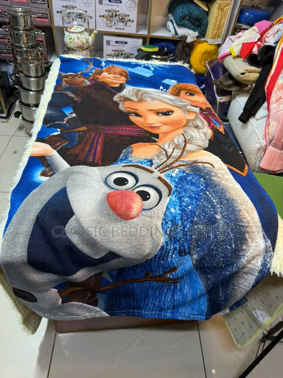 Cartoon Themed Kids Towel
