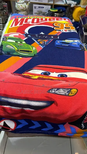 Cartoon Themed Kids Towel