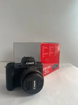 Canon EOS M50 Mark II Mirrorless Digital Camera With 15-45mm Lens