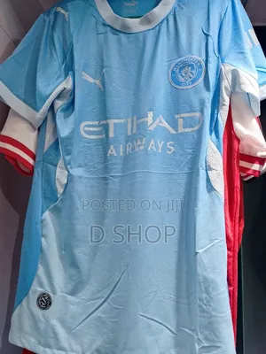 Manchester City Home Football Jersey