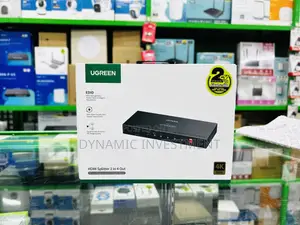 Ugreen HDMI Splitter 1-in-4-Out –HDMI Video Splitter for Media Devices