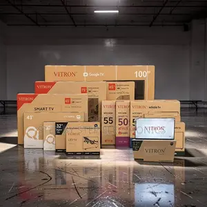 Frameless 24,32,43,55,65 Inch Android Digital QLed TVs Wholesale