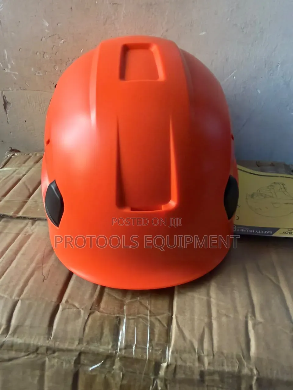 Orange Work at Height Helmet