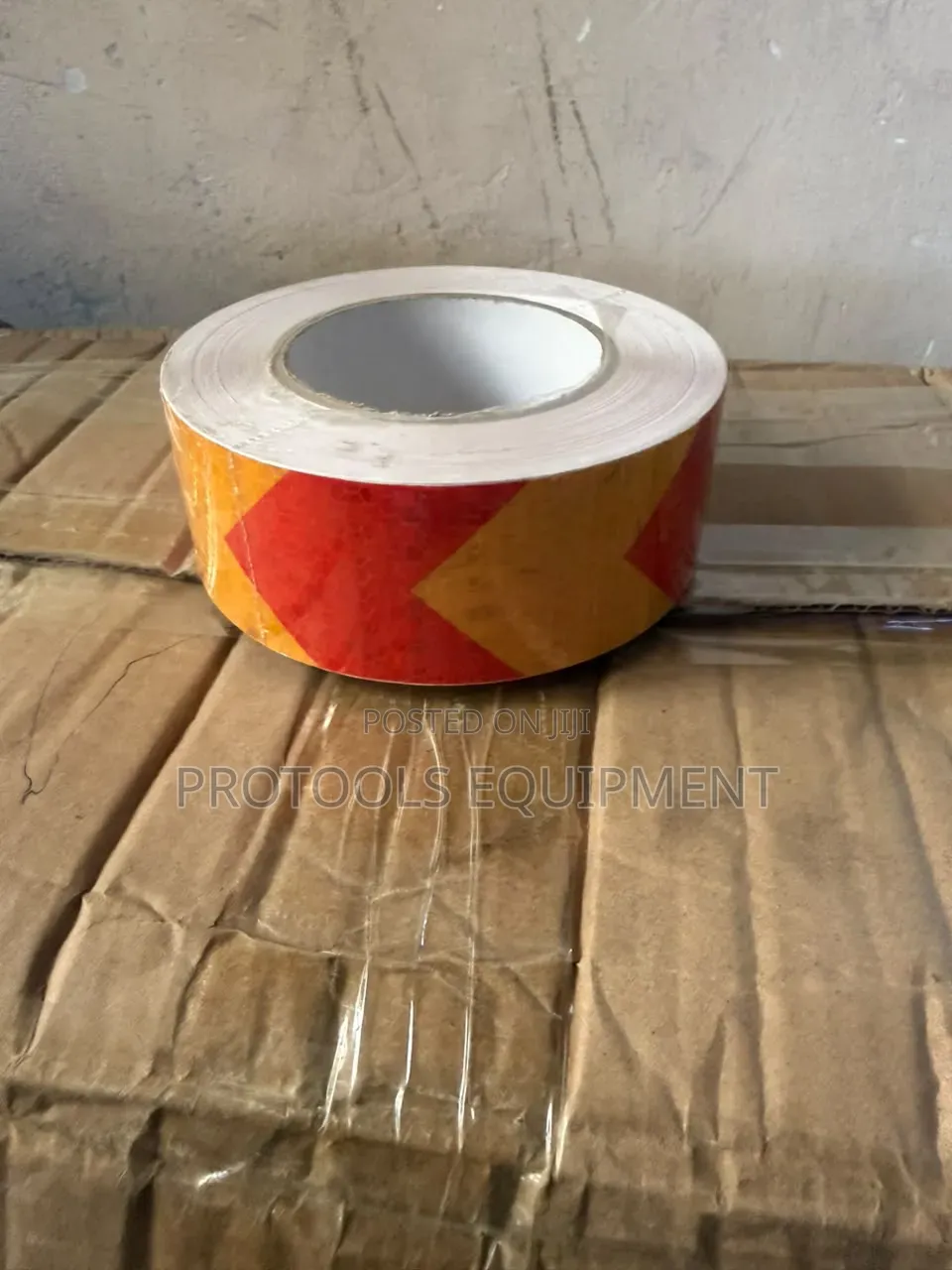 Yellowred Reflective Tape 25m