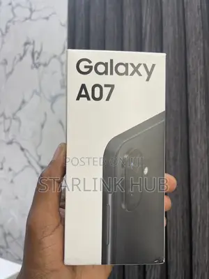 New Samsung Galaxy A07 256 GB Black