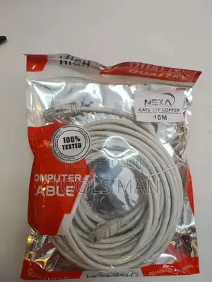 CAT6 Patch Cable NEXA 10M UTP Copper Network Lead RJ45