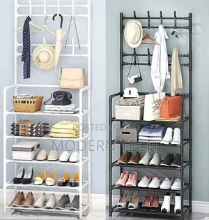 Multi-Purpose Shoe Hat Storage Rack – Space-Saving Organizer