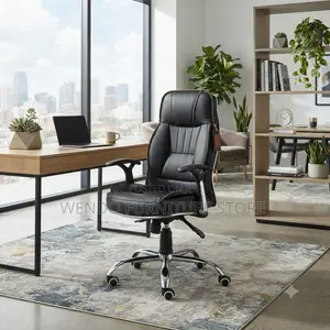 Office Chairs; Leather Reclining Office Interior Chair