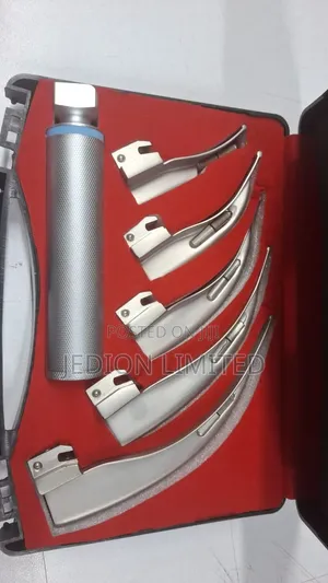 Laryngoscope Blade Fiber Optic