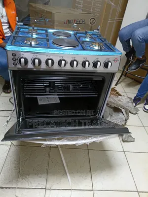 Unitech 60x90 4+2 Cooker | 6 Burner Standing Cooker With Oven
