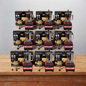 Portable Silver Crest 2-in-1 Double Cup Blender Grinder