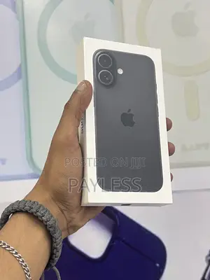 New Apple iPhone 16 128 GB Black