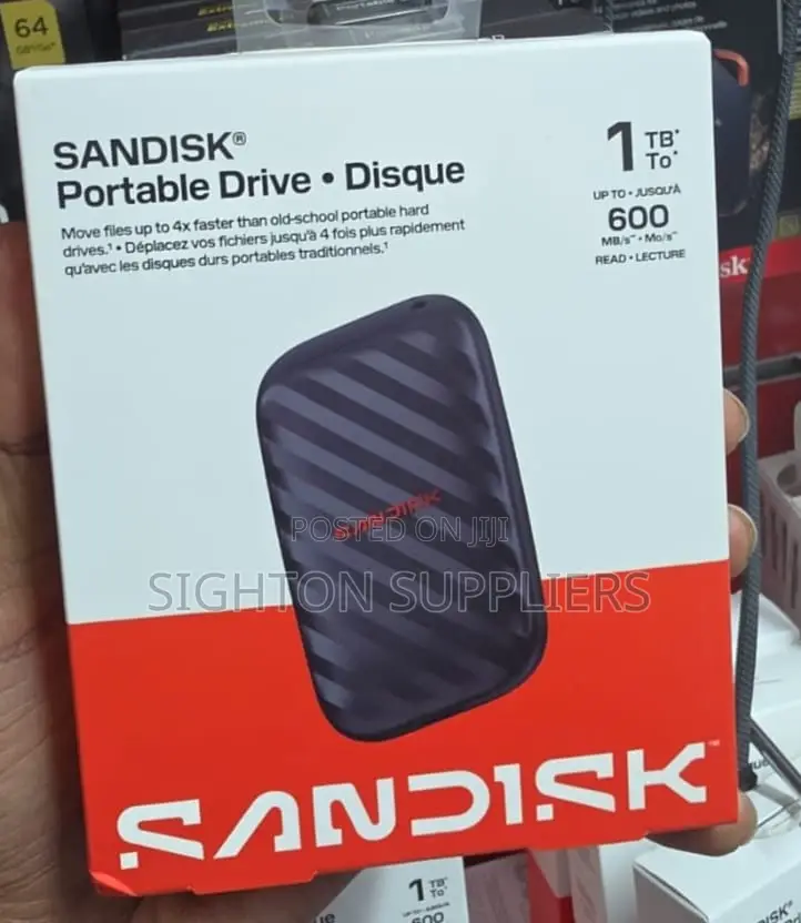 SanDisk Portable Drive 1TB (600mb/S)