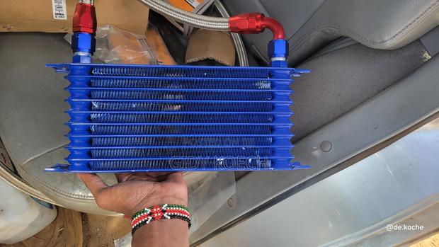 Universal 10 Row Oil Cooler - thumbnail 6
