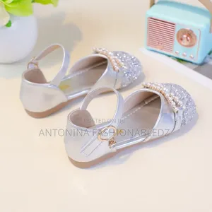 Girls Glitter Doll Shoes Size 24-34