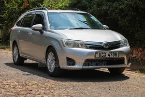 Toyota Corolla Fielder 2012 Silver