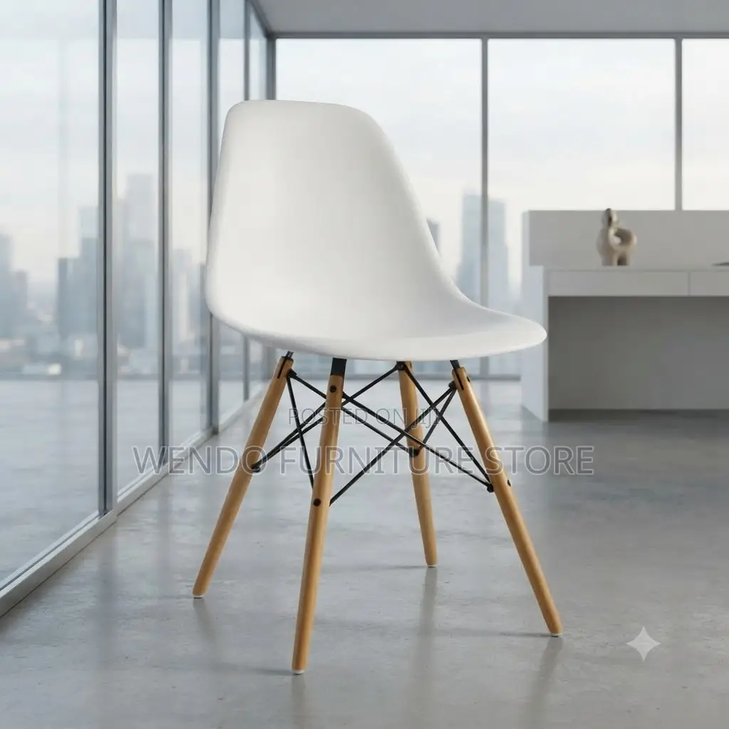 Dining Chairs; Plastic Designed Eames Dining Choice Chairs