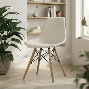 Dining Chairs; Plastic Designed Eames Dining Choice Chairs