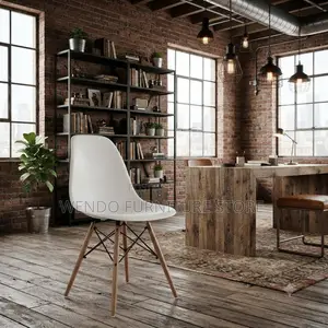 Dining Chairs; Plastic Designed Eames Dining Choice Chairs