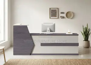 Reception Desk; 1.6 Meter Multi-Tasking Reception Desk