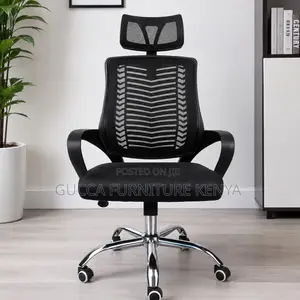 Swivel Conference Chair With Headrest