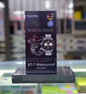 Watch Buds ST-7 Smartwatch With Wireless Earbuds