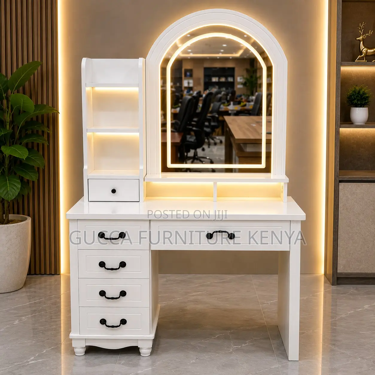 White Imported Home Dressing Table.