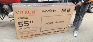 Vitron 55inch Whale Os Smart Android, YouTube, Netflix LED TV