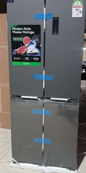 Syinix 421 Litres Four-Door Refrigerator – Premium Cooling Storage