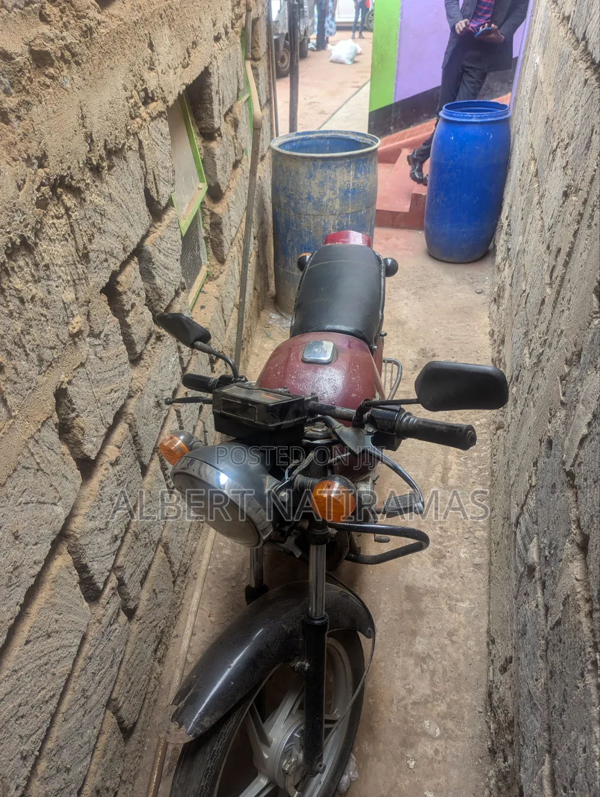 Bajaj Boxer 100 2018 Red